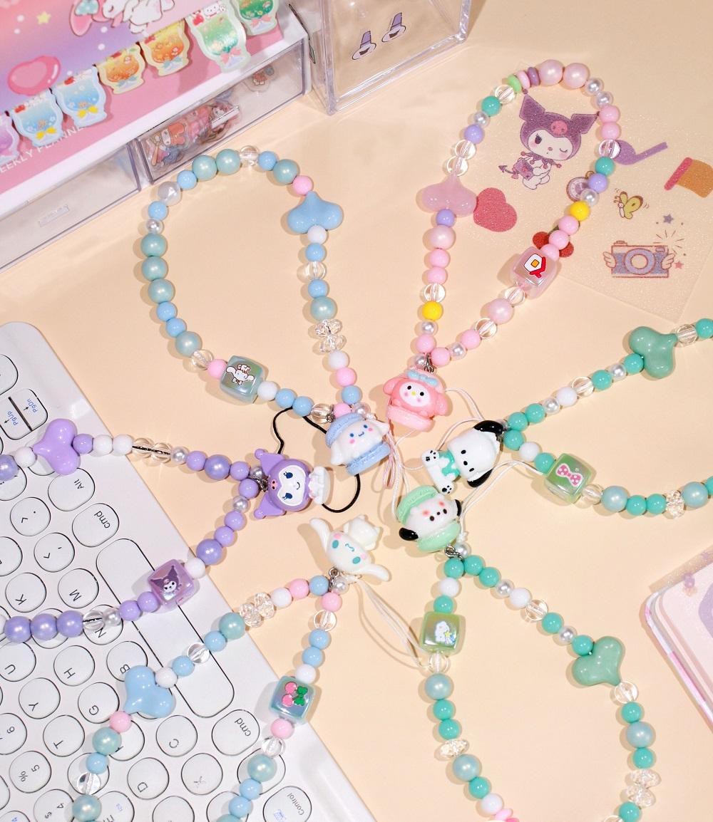 Sanrio Full-Body/Macaron Beaded Phone Straps