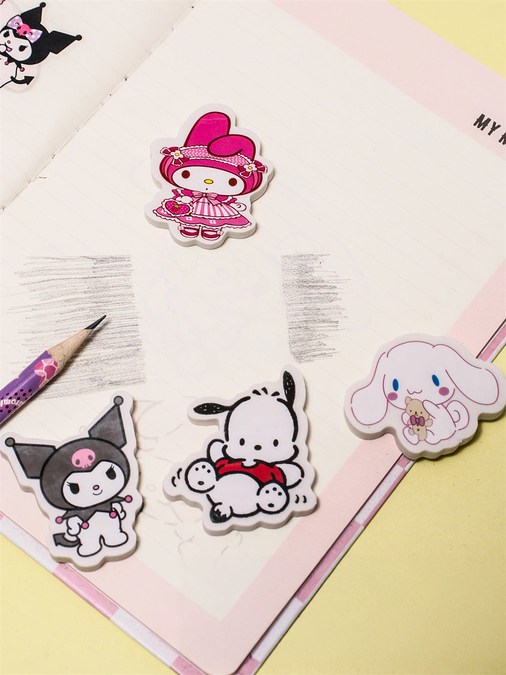 Sanrio Character Shaped Eraser