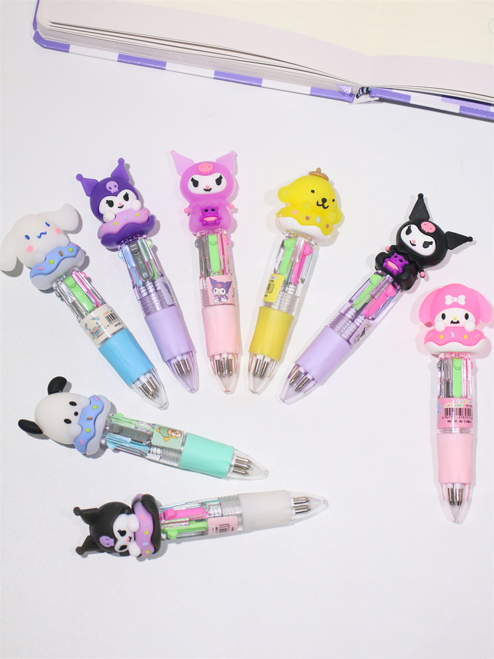 Mini 4-Color Sanrio Character Gel Pen