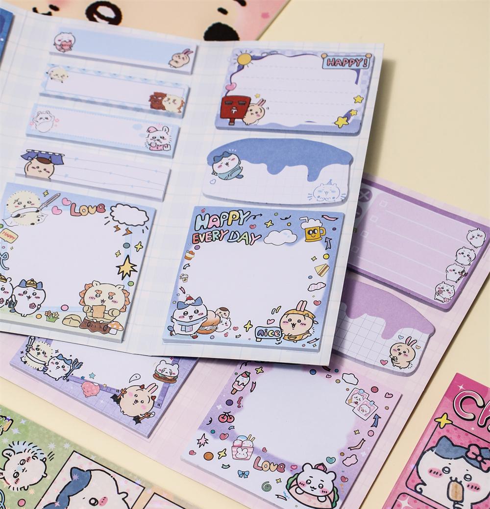 Chiikawa Foldable Sticky Notes Book