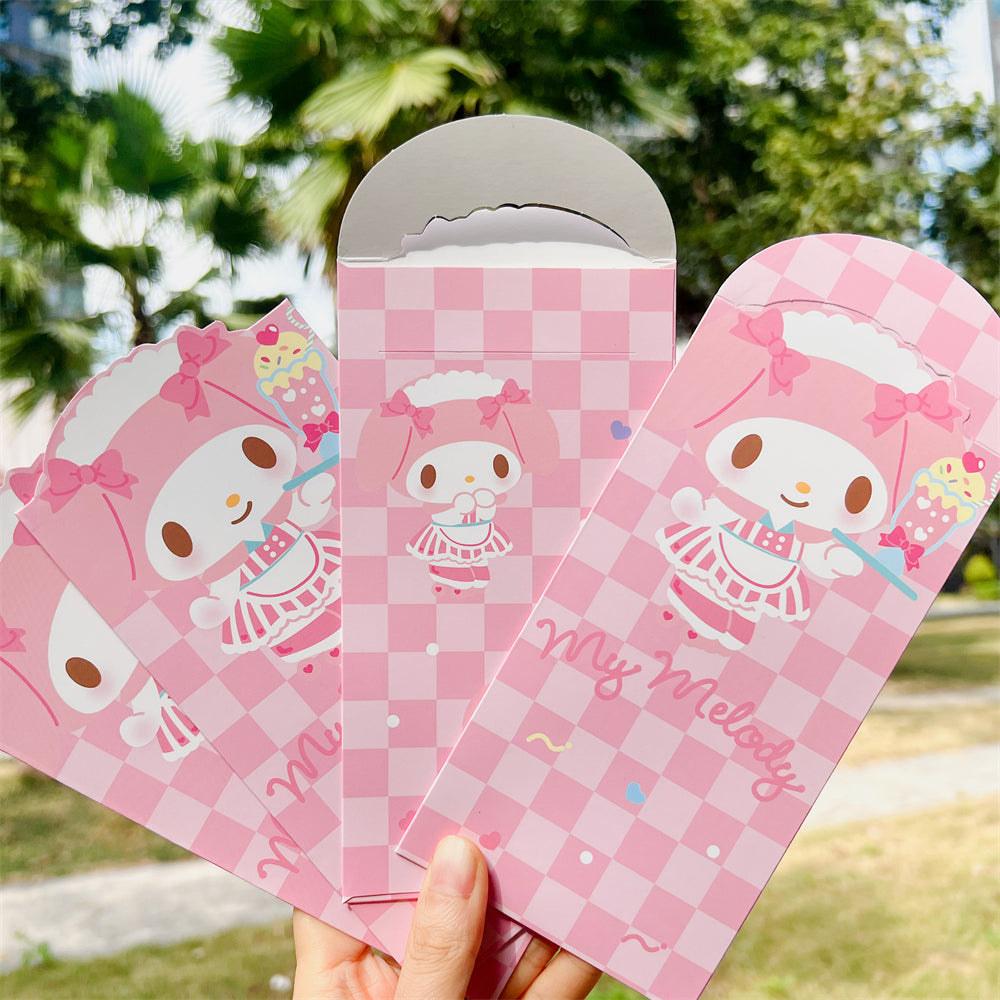 2025 Sanrio Character Diamond Grid Red Envelopes