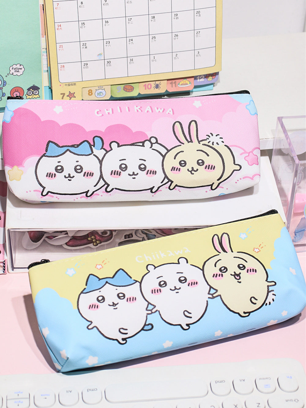 Cute Print Pencil Case-Weiweigoods