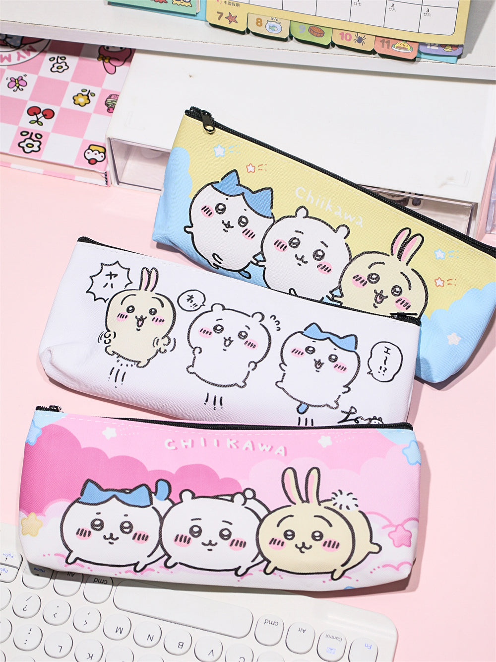 Cute Print Pencil Case-Weiweigoods