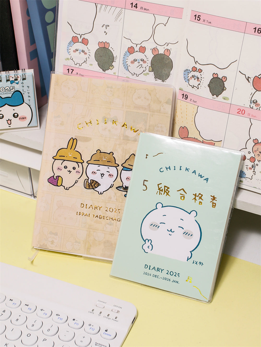 Chiikawa/Hachiware/Usagi 2025 Comic-Style Daily Planner