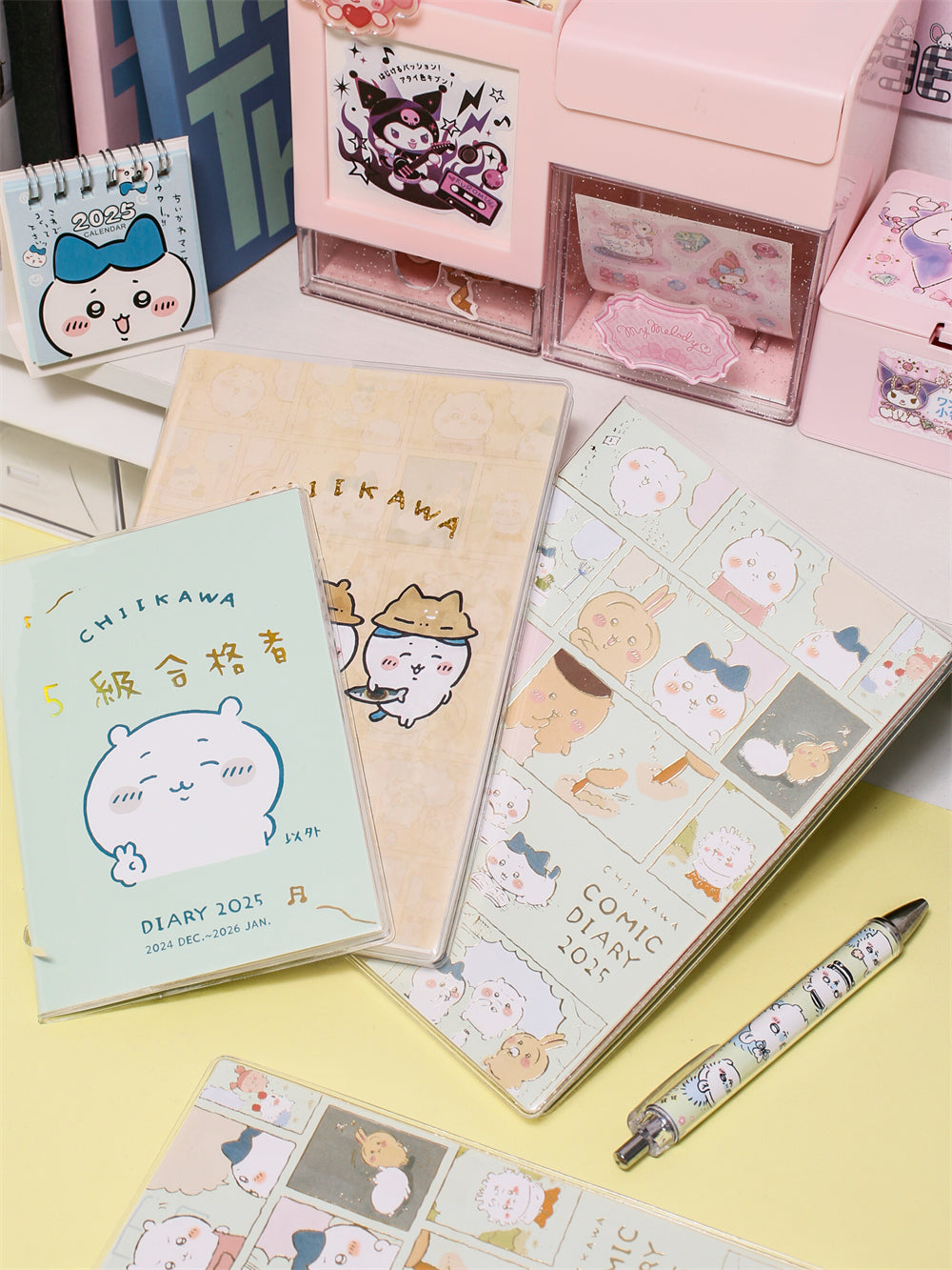 Chiikawa/Hachiware/Usagi 2025 Comic-Style Daily Planner