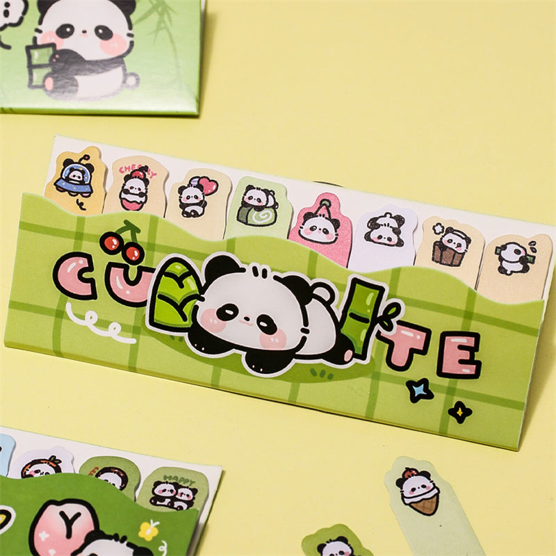 120 Sheets Cute Capybara & Panda Index Tabs