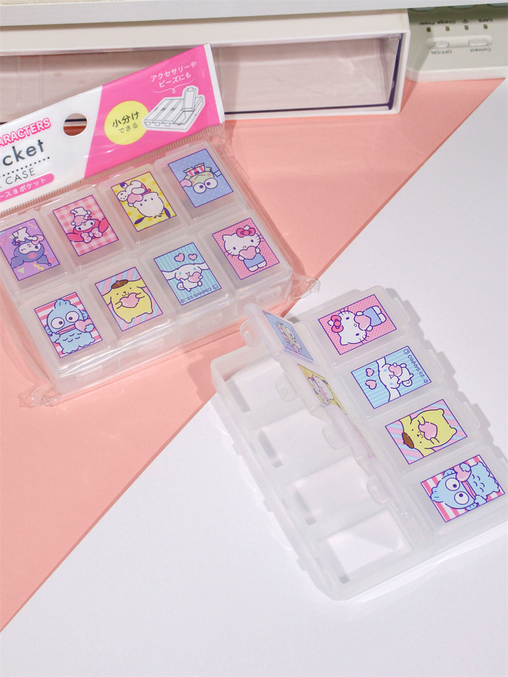 3 Sizes Clear Mini Storage Box