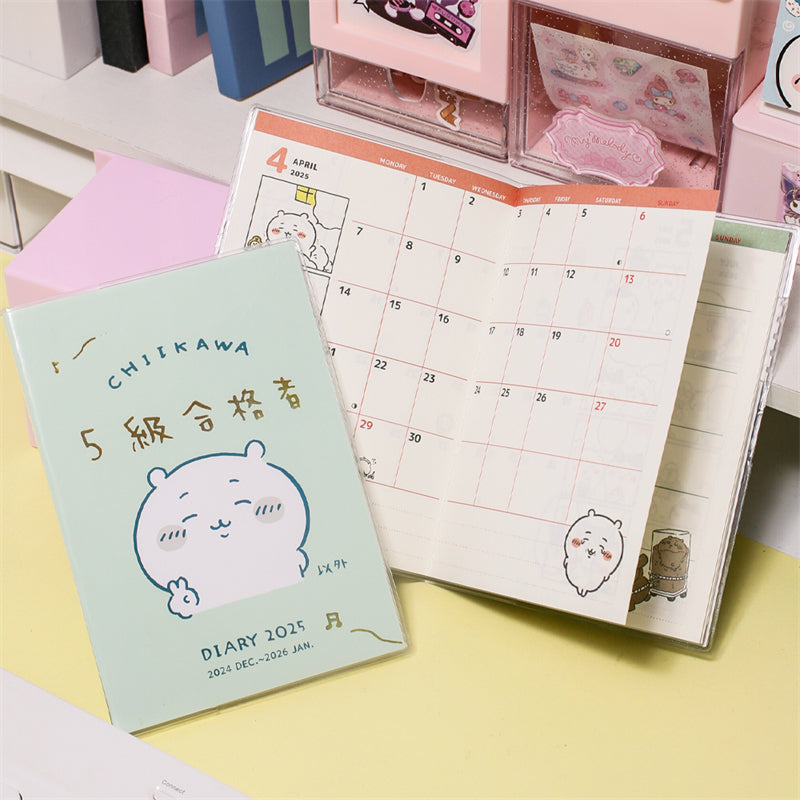 Chiikawa/Hachiware/Usagi 2025 Comic-Style Daily Planner