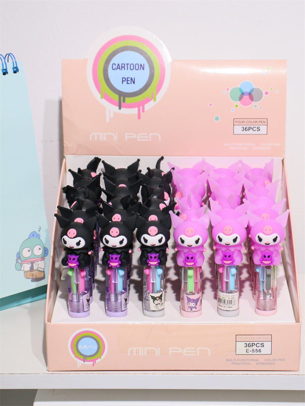 Mini 4-Color Sanrio Character Gel Pen
