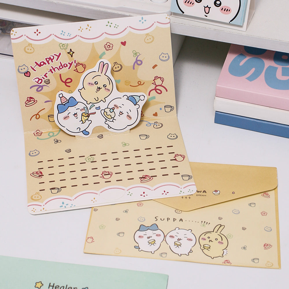 Sanrio 3D Pop-Up Birthday Card with Envelope