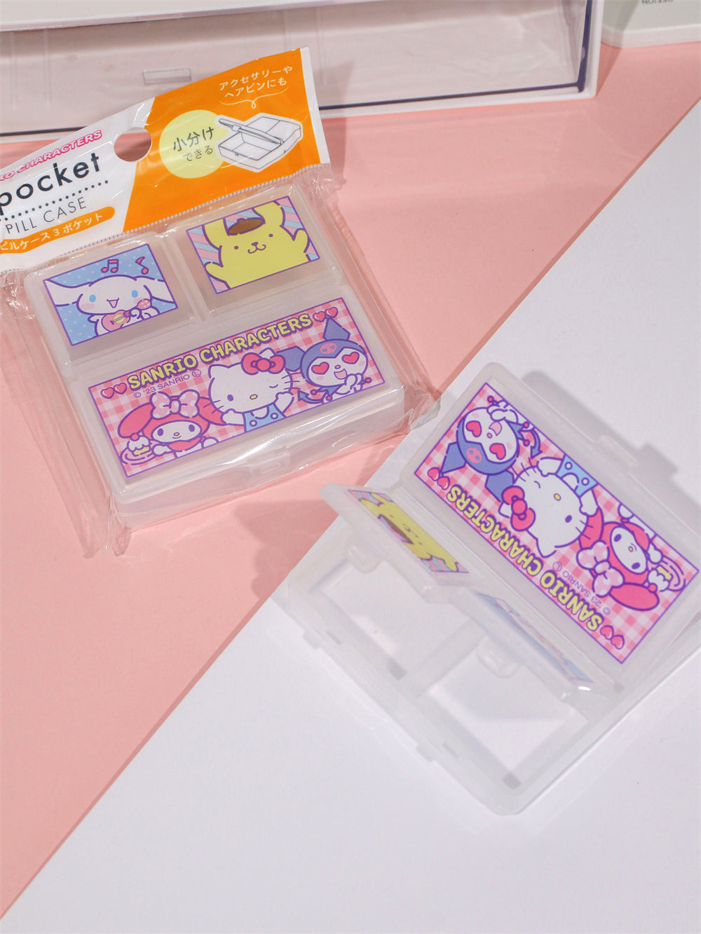 3 Sizes Clear Mini Storage Box