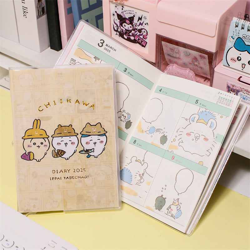 Chiikawa/Hachiware/Usagi 2025 Comic-Style Daily Planner