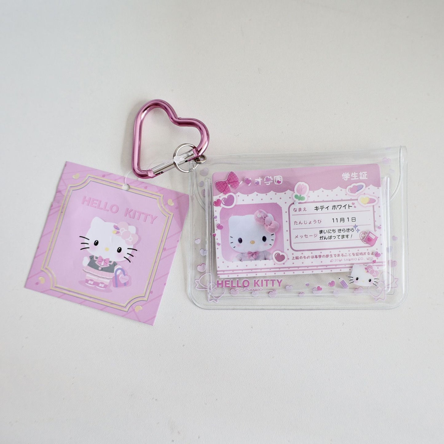 Cinna/Melo/Kuku/KT Clear Card Holder Mini Pouch