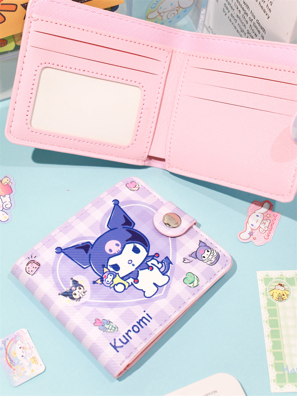 Niedliche zweifach gefaltete Brieftasche von Sanrio