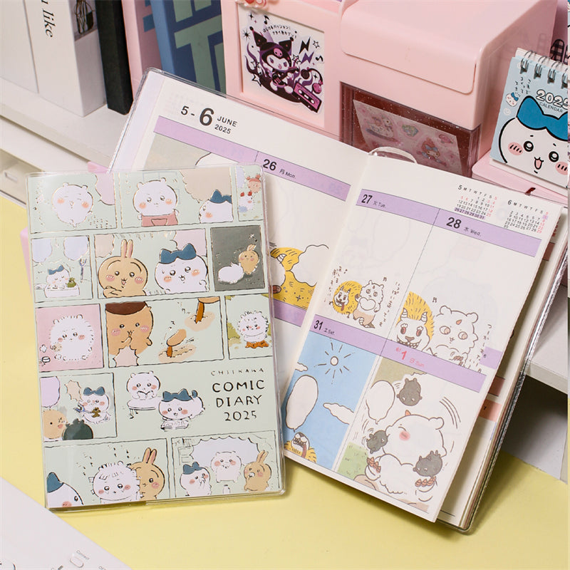 Chiikawa/Hachiware/Usagi 2025 Comic-Style Daily Planner