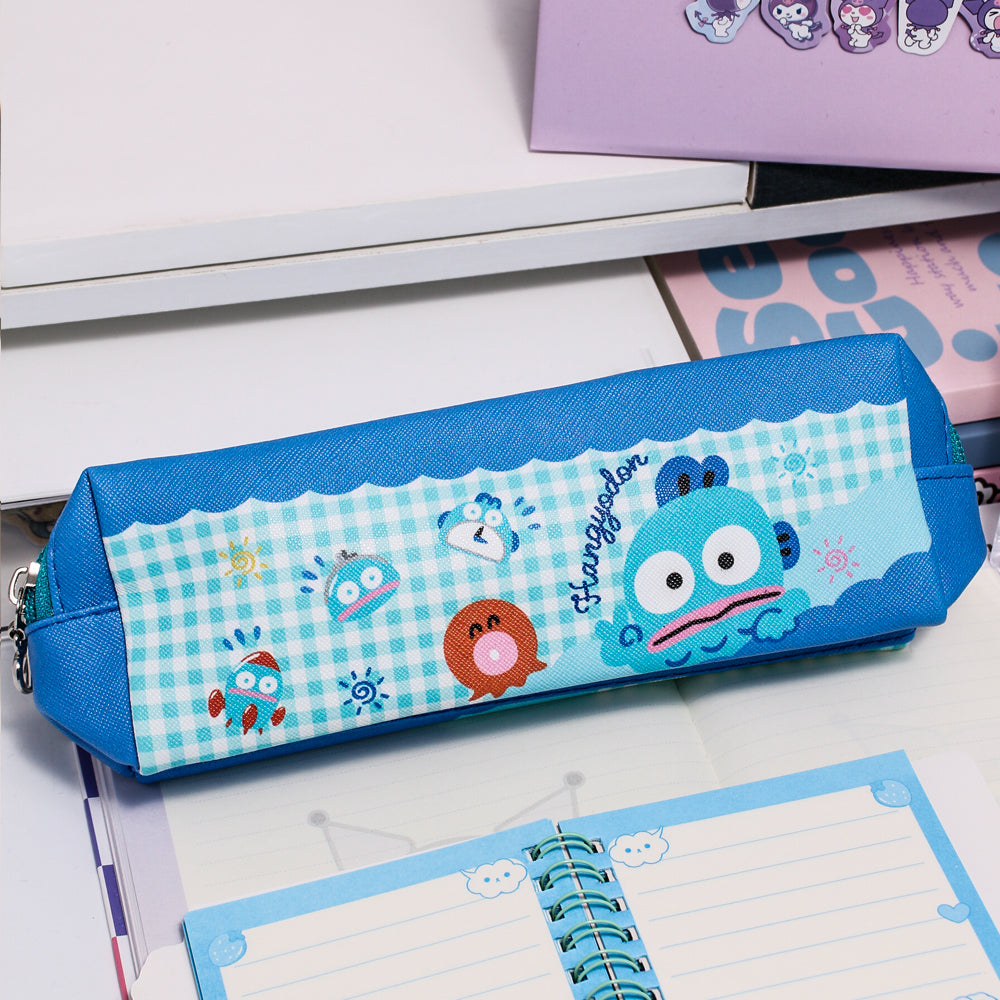 Sanrio PU Double-Zipper Pencil Case
