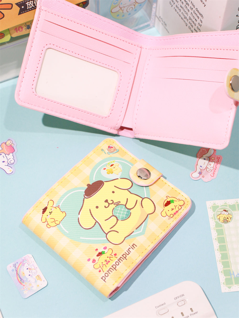 Niedliche zweifach gefaltete Brieftasche von Sanrio