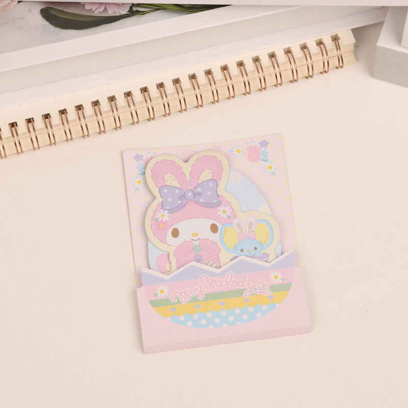 Sanrio Easter Egg Shaped Sticky Notes
