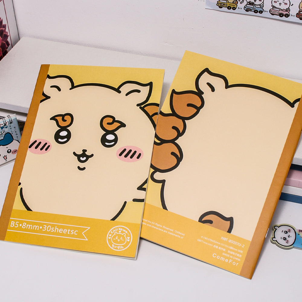 Chiikawa Series Big Head / Back B5 Notebook