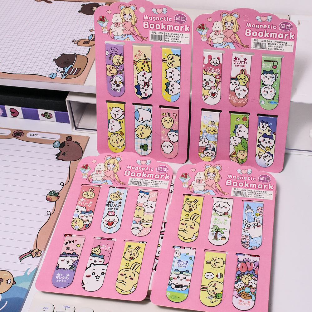 Sanrio & Capybara Magnetic Bookmarks
