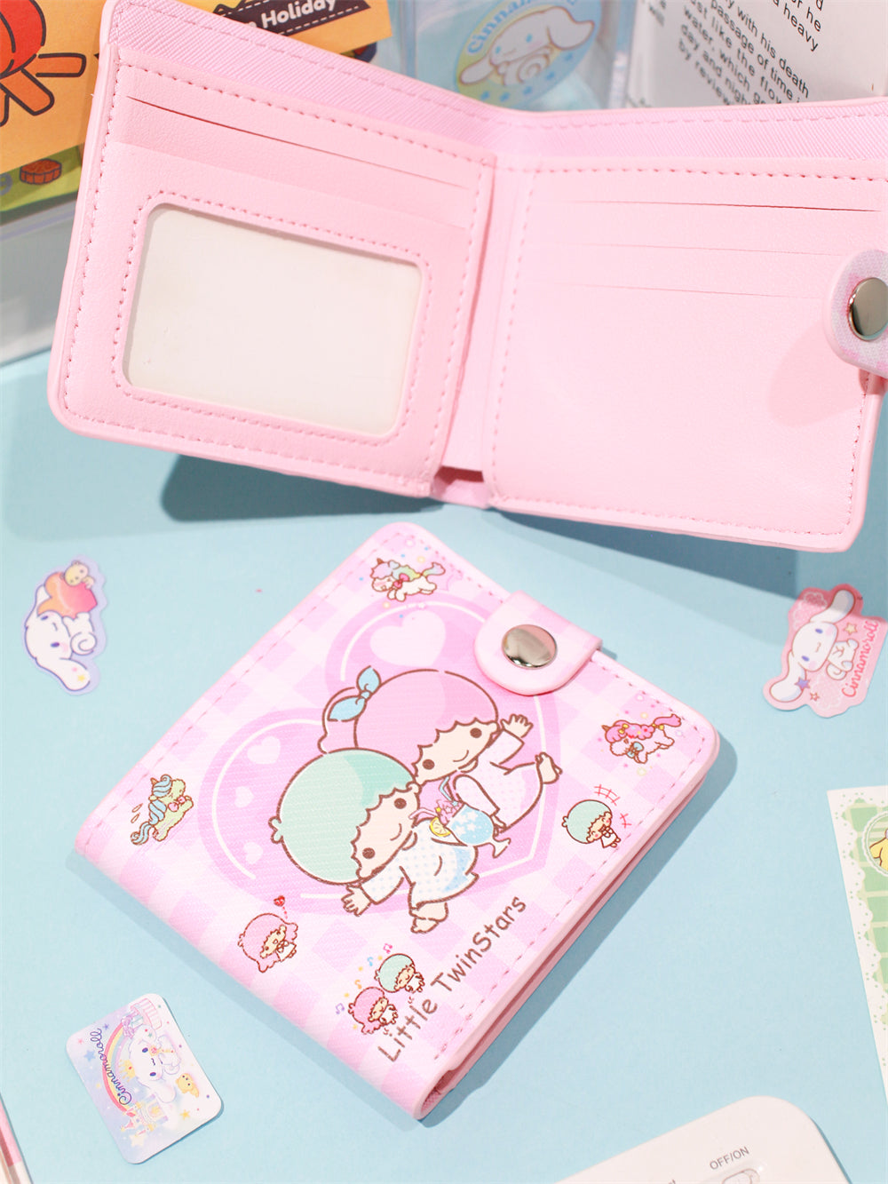 Niedliche zweifach gefaltete Brieftasche von Sanrio