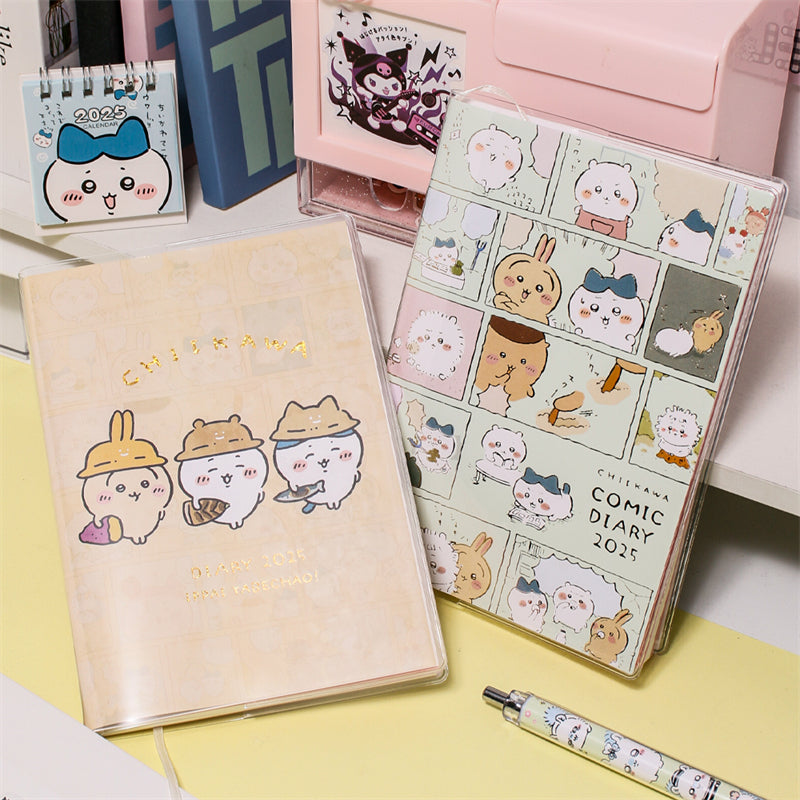 Chiikawa/Hachiware/Usagi 2025 Comic-Style Daily Planner