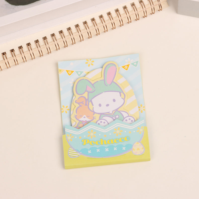 Sanrio Easter Egg Shaped Sticky Notes