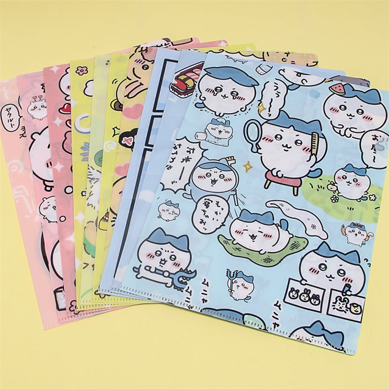 Chiikawa L-Shape A4 Large Capacity Document Folder
