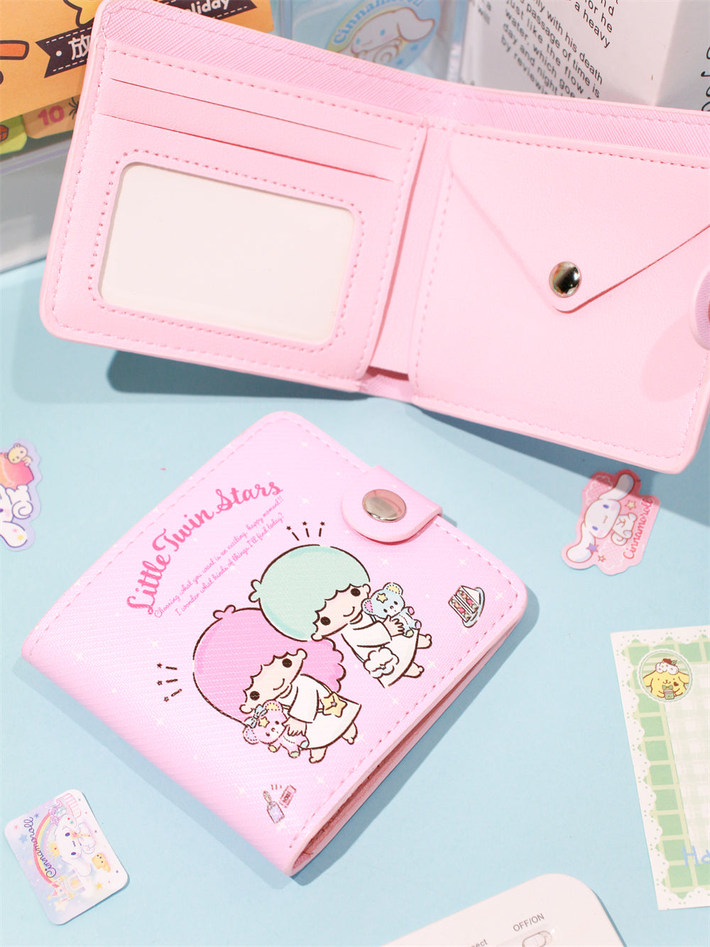 Sanrio Compact Bifold Wallet with Coin Pocket