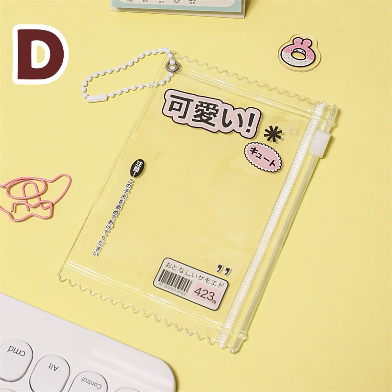 Japanese Style Badge Holder Pouch