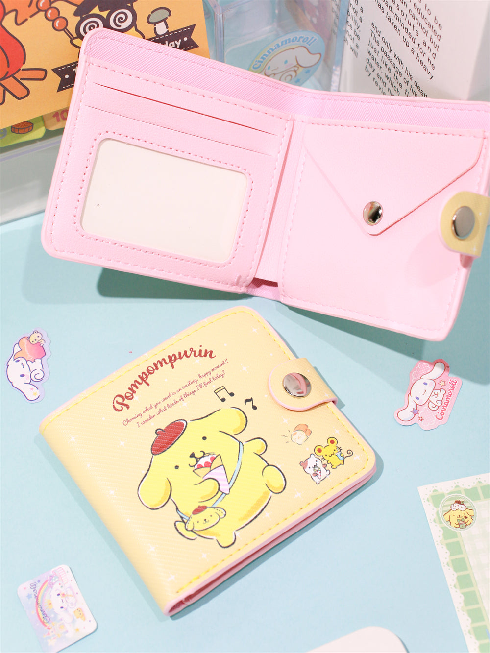 Sanrio Compact Bifold Wallet with Coin Pocket