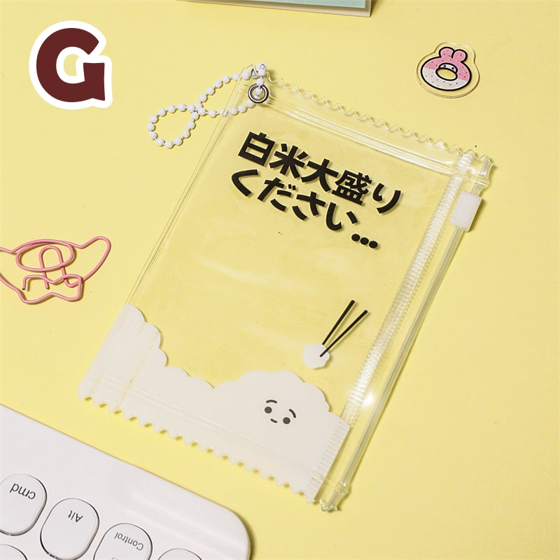 Japanese Style Badge Holder Pouch