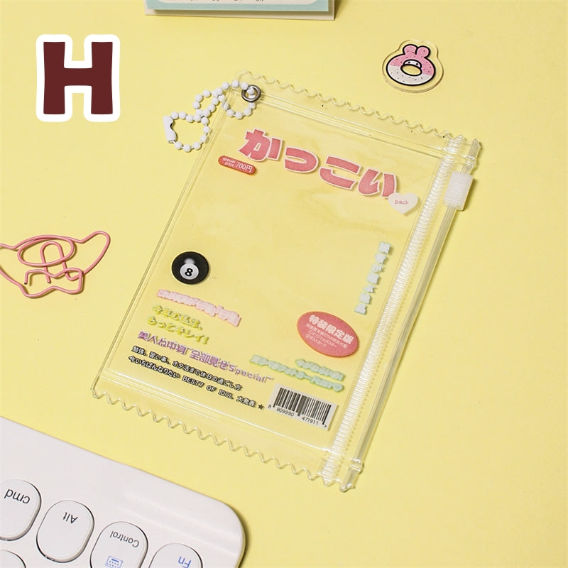 Japanese Style Badge Holder Pouch