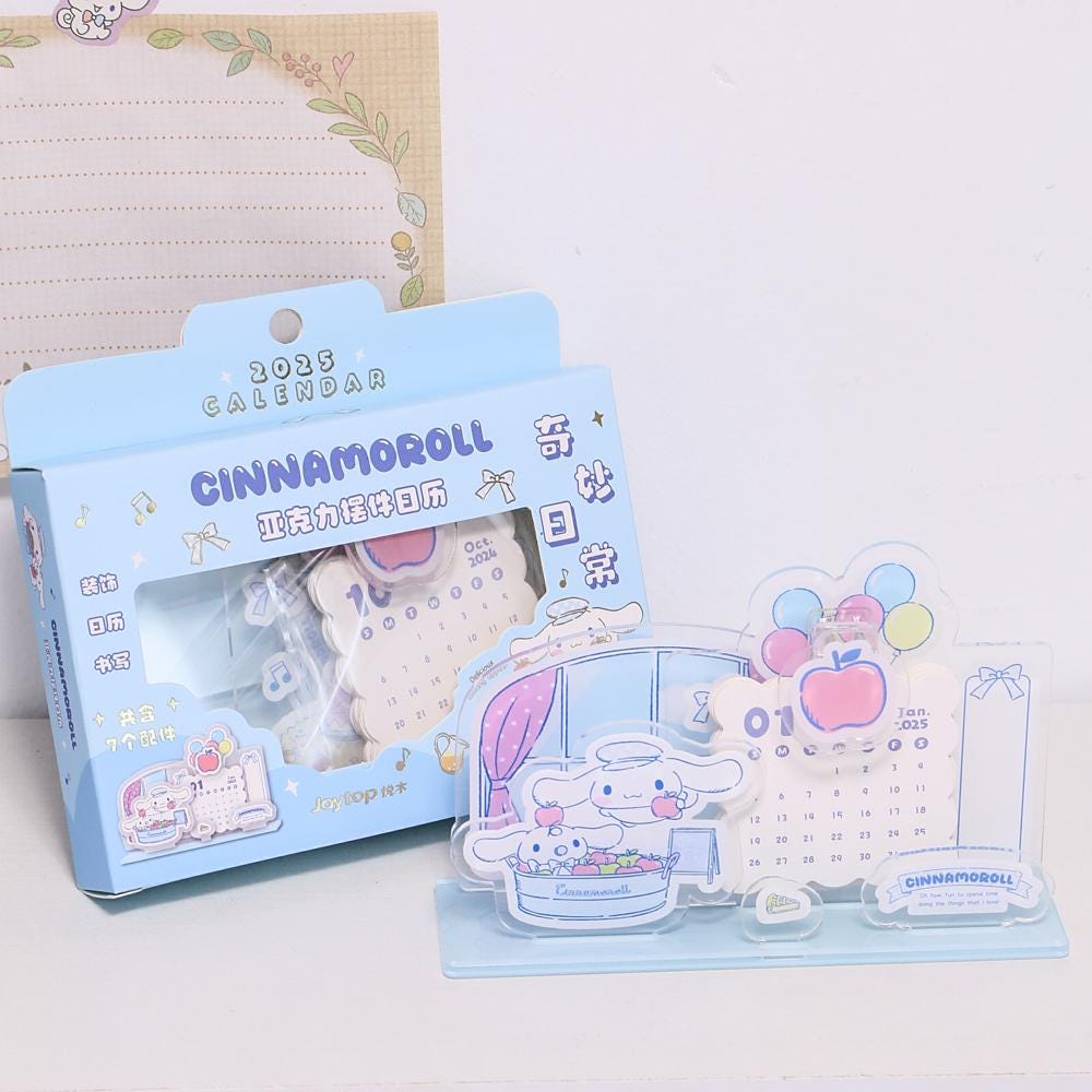 Acrylic DIY Desktop Calendar-Weiweigoods