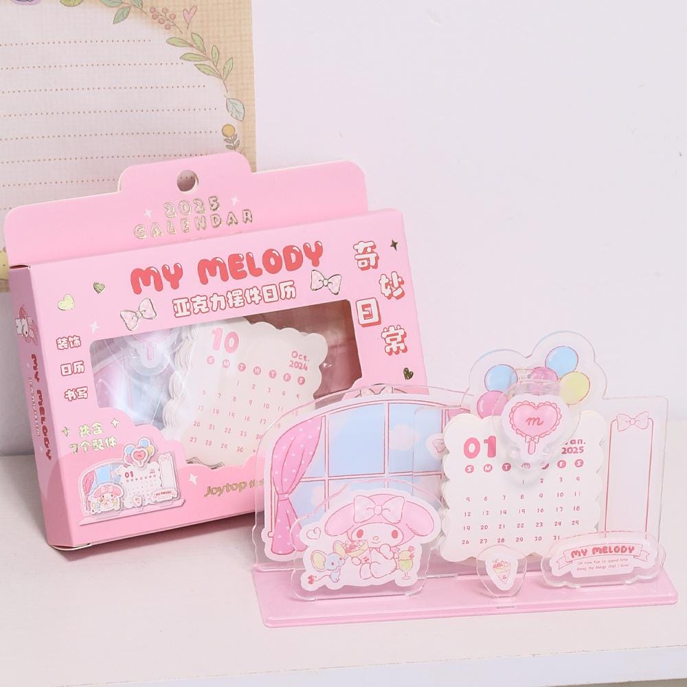 Acrylic DIY Desktop Calendar-Weiweigoods