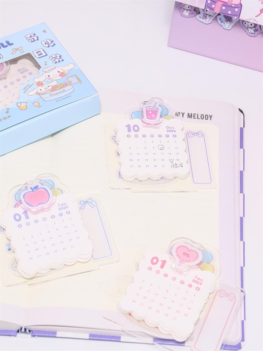 Acrylic DIY Desktop Calendar-Weiweigoods
