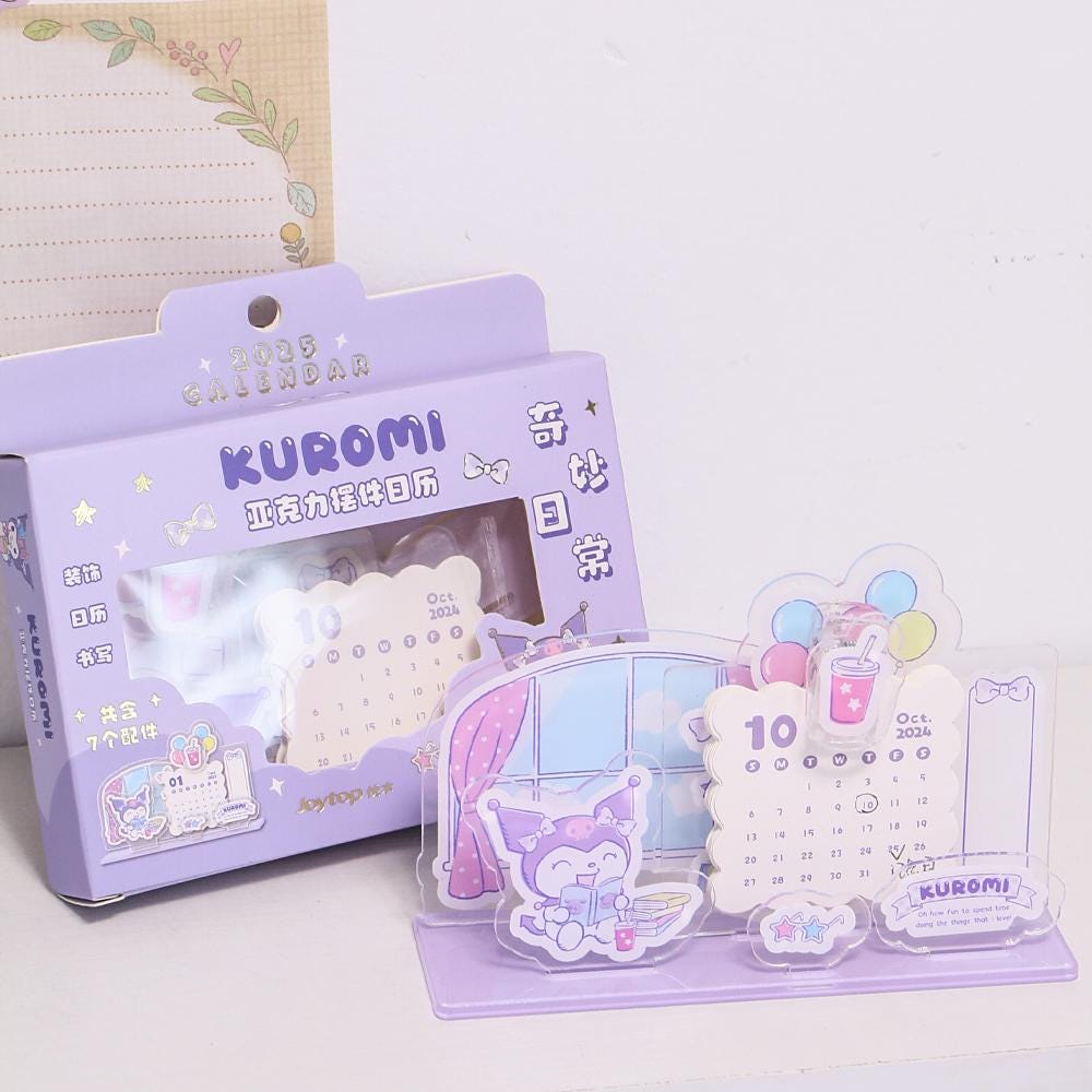 Acrylic DIY Desktop Calendar-Weiweigoods
