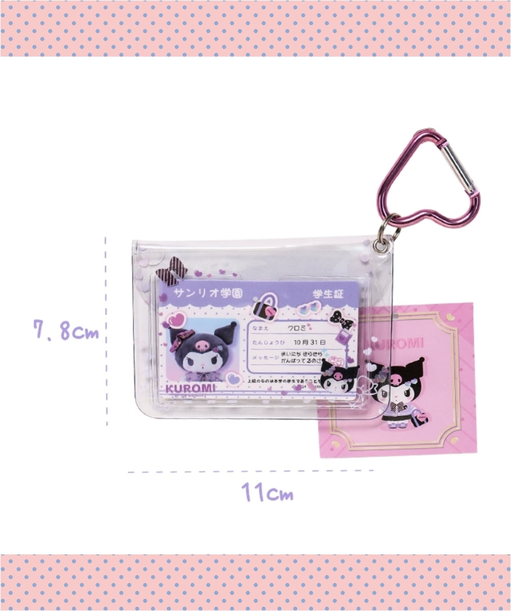 Cinna/Melo/Kuku/KT Clear Card Holder Mini Pouch