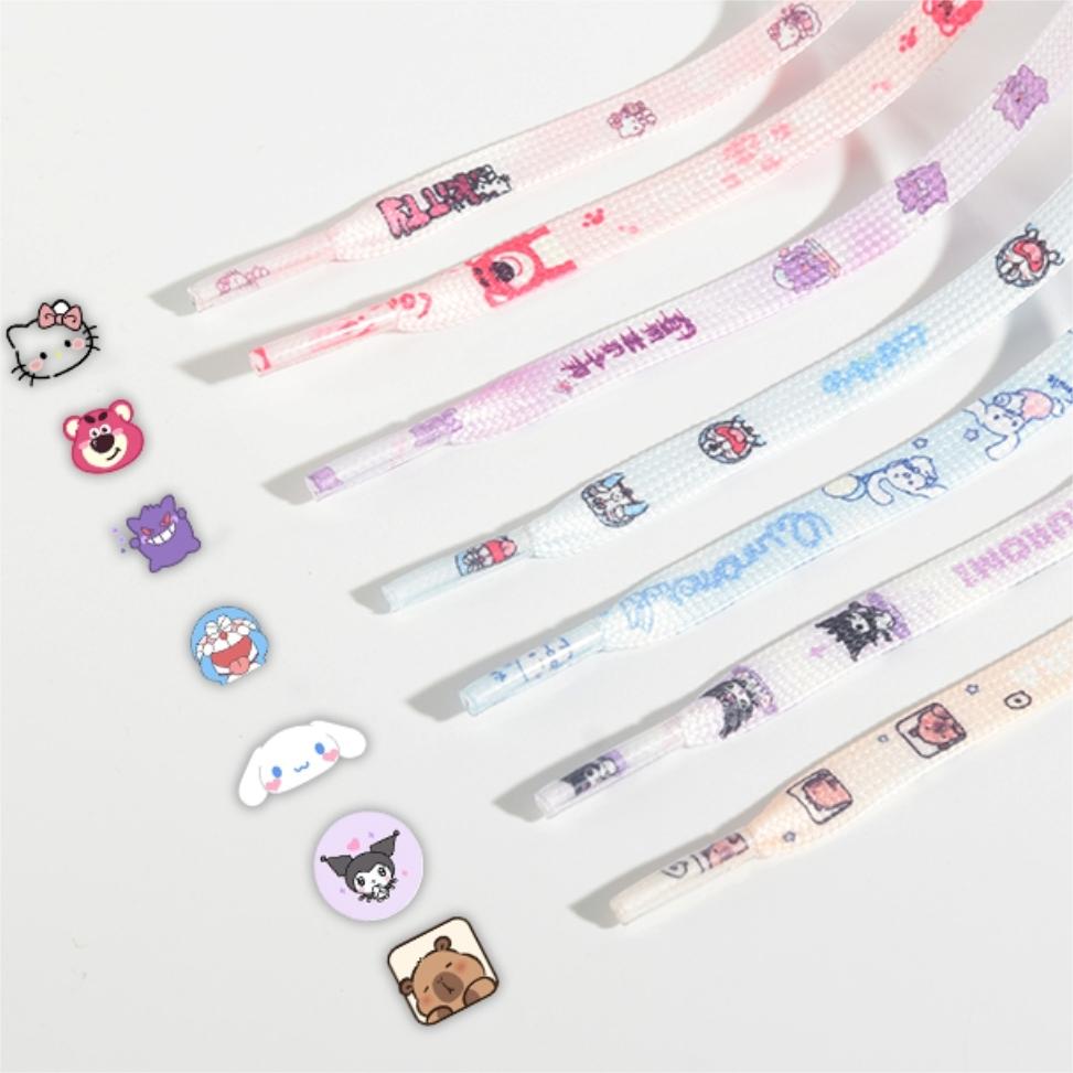Sanrio Polyester Printed Shoelaces-Weiweigoods