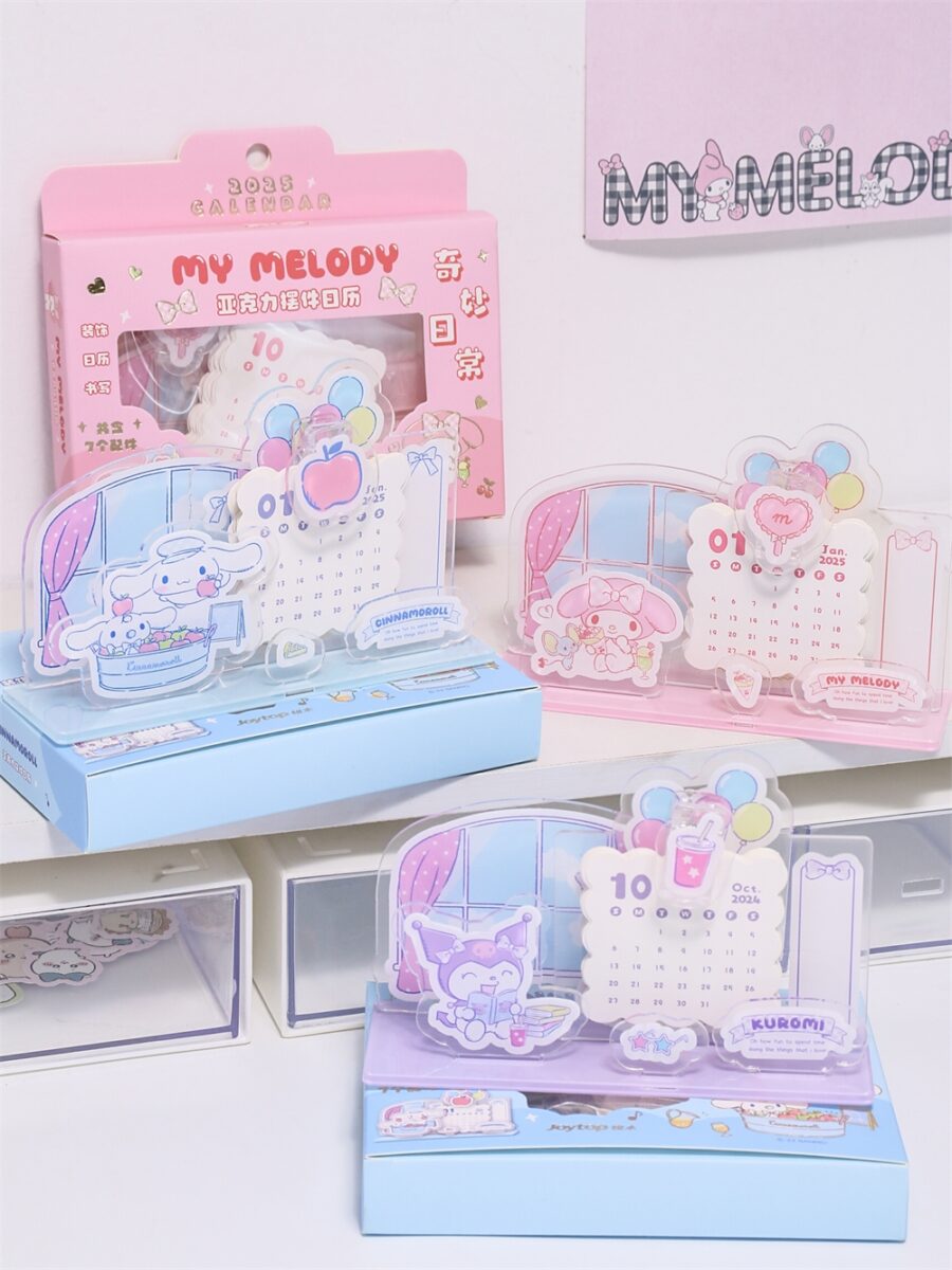Acrylic DIY Desktop Calendar-Weiweigoods