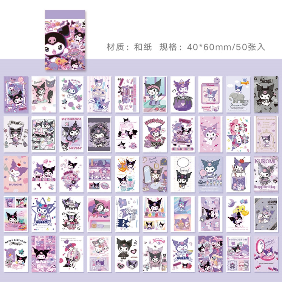 Sanrio 50-Page Mini Sticker Book Collection B