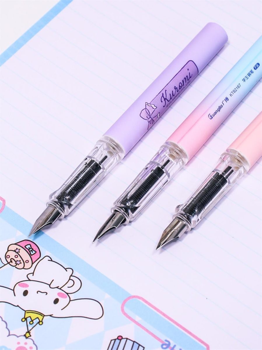 Sanrio Licensed Blue Ink Blind Box Fountain Pen Gift Set