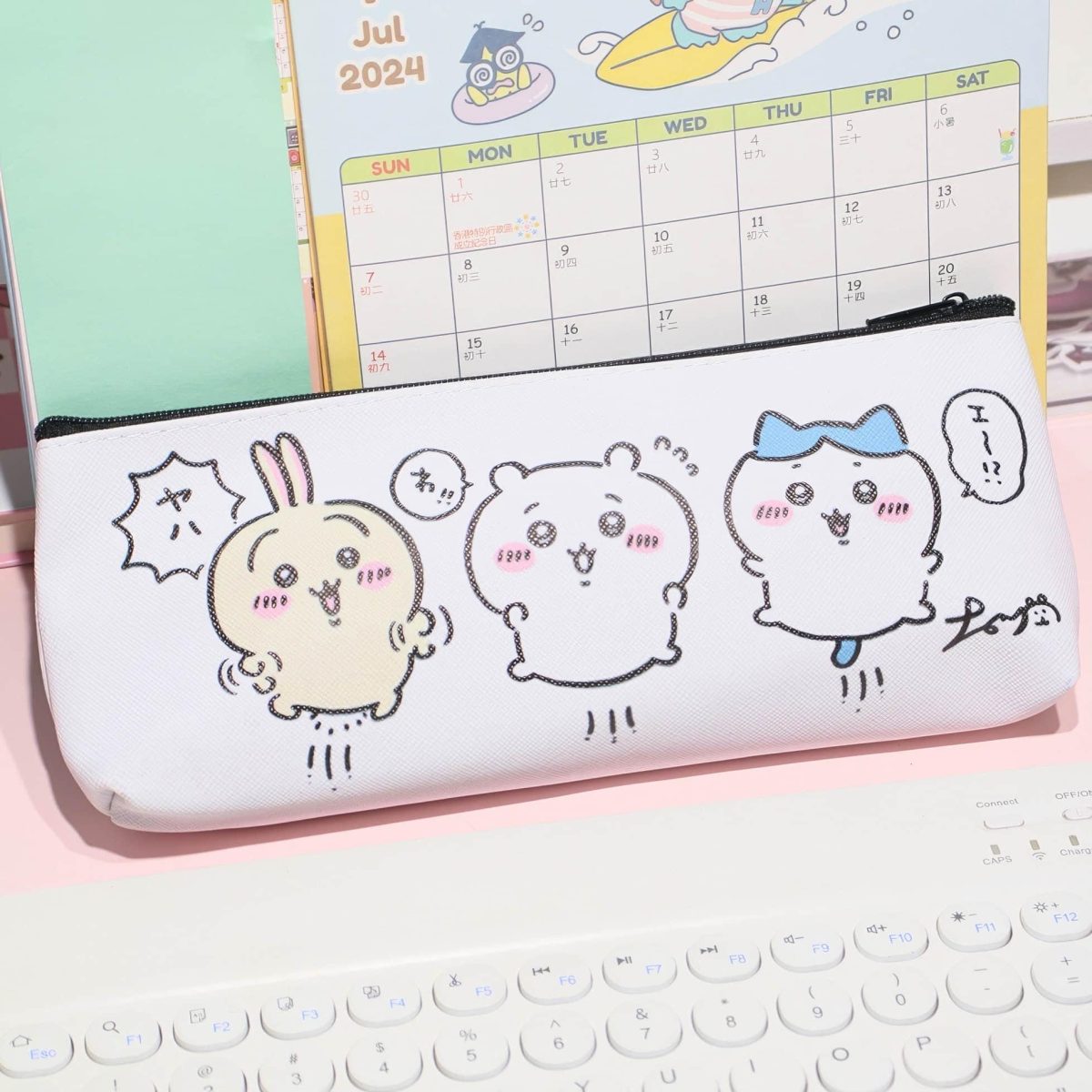 Cute Print Pencil Case-Weiweigoods
