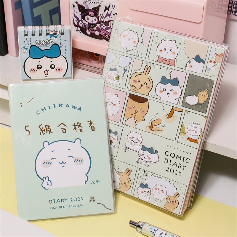 Chiikawa/Hachiware/Usagi 2025 Comic-Style Daily Planner