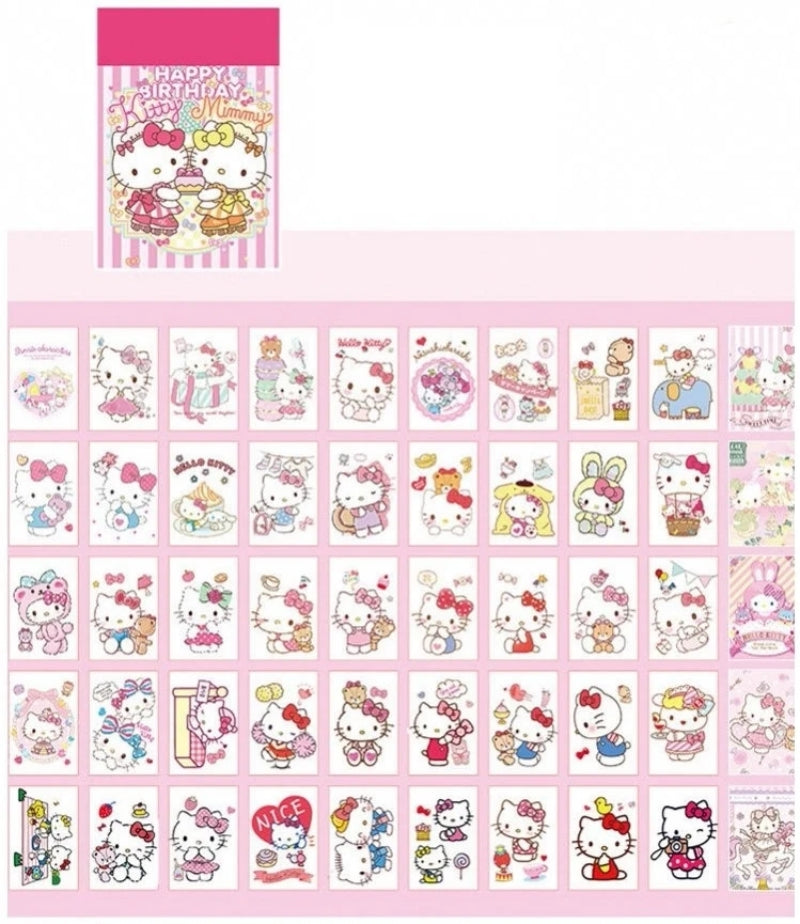 Sanrio 50-Page Mini Sticker Book Collection A