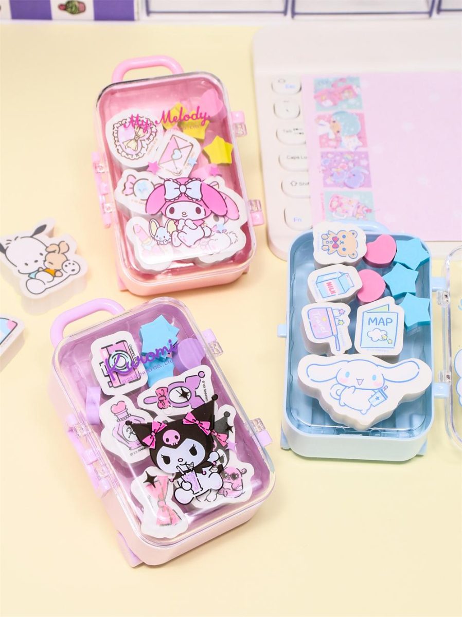 Kuromi & Cinnamoroll Eraser Set-Weiweigoods