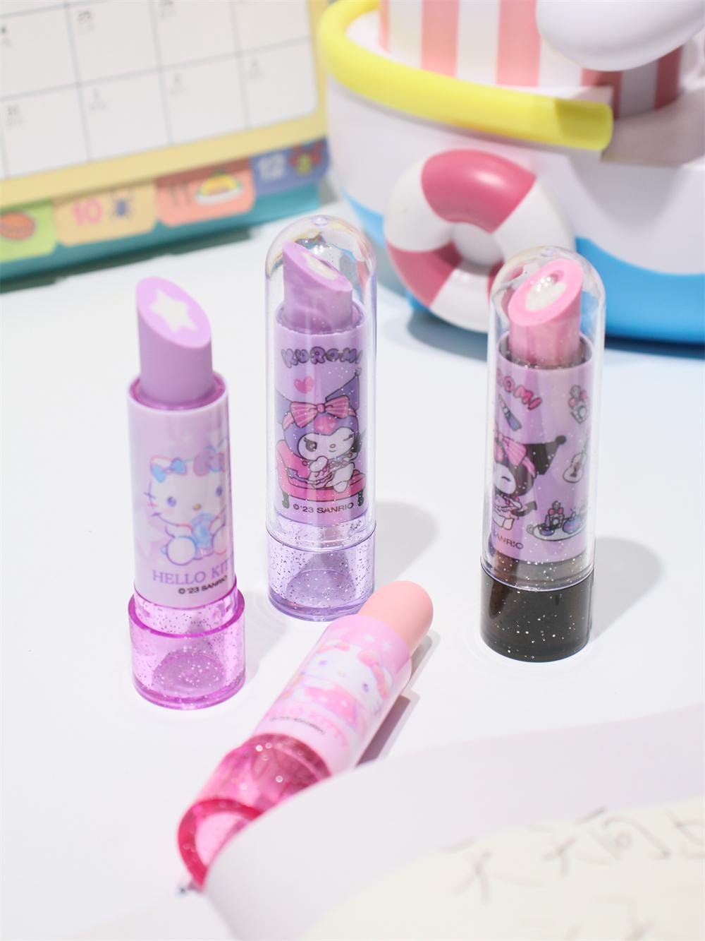 Lipstick Style Erasers-Weiweigoods