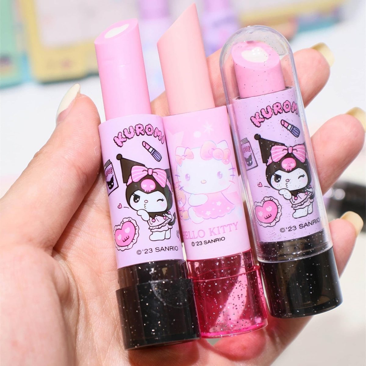 Lipstick Style Erasers-Weiweigoods