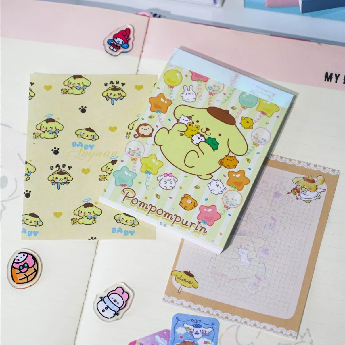 Pochacco Memo Pad-Weiweigoods