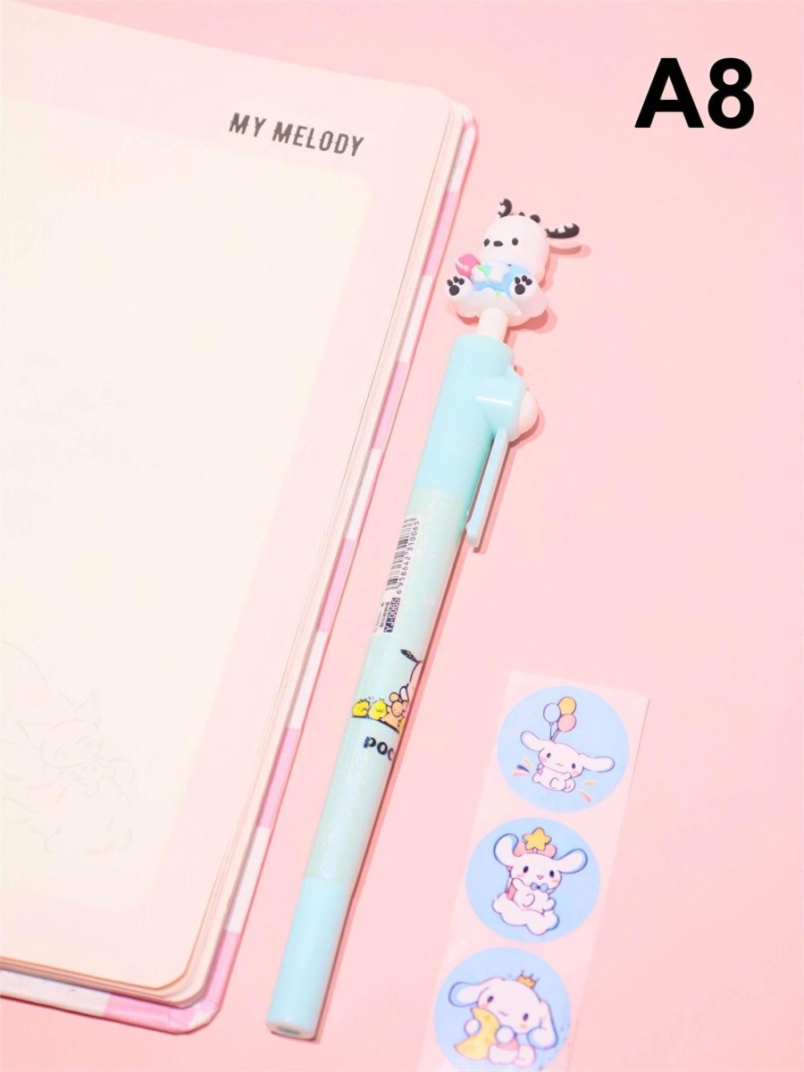 Rotierender Sanrio-Figuren-Spielzeug-Gelstift